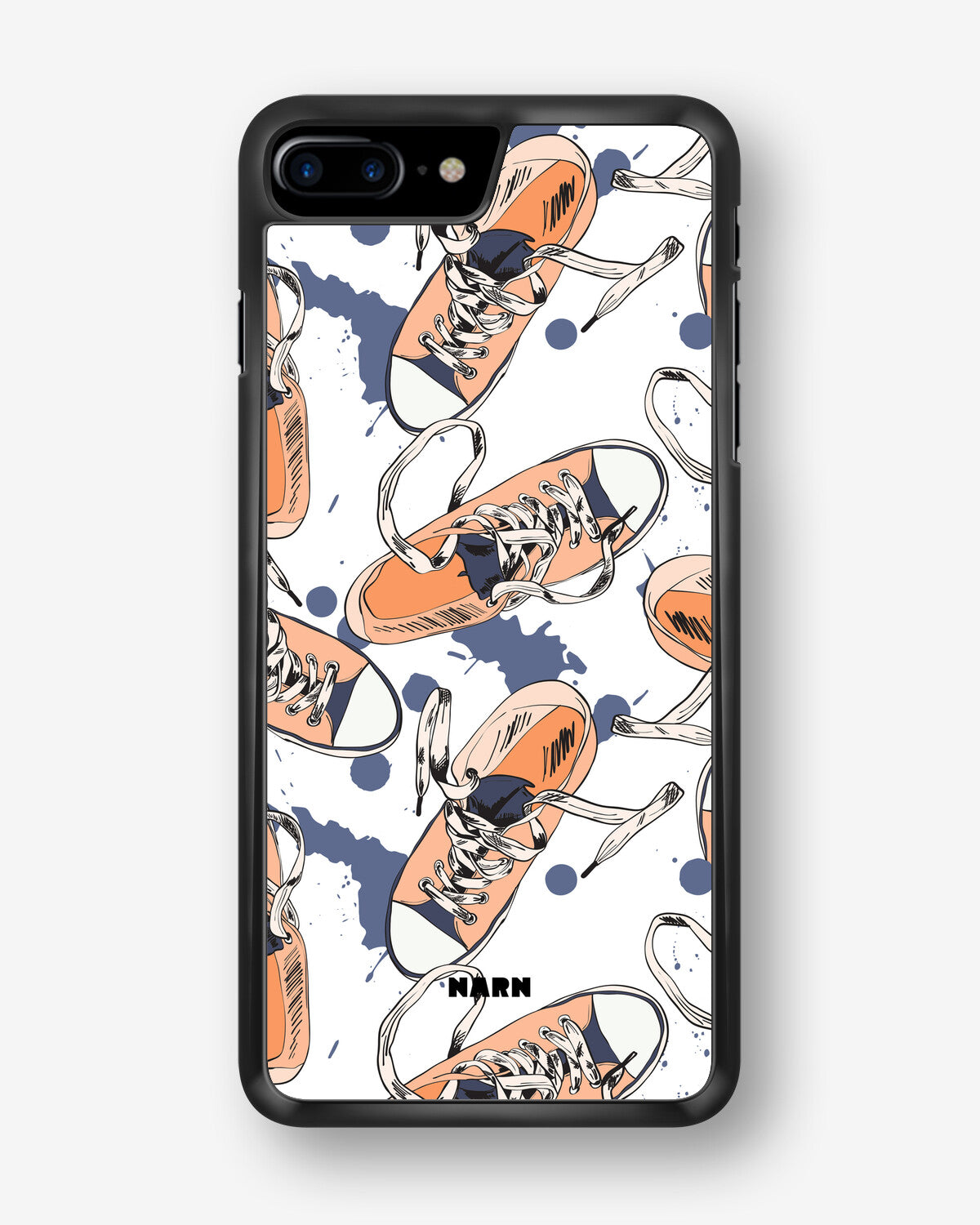 iPhone 6 / 6s Hard Case – Apricot Sneakers - View 1