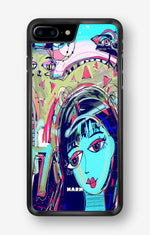 iPhone 6 / 6s Hard Case – Abstract Cat - View 1