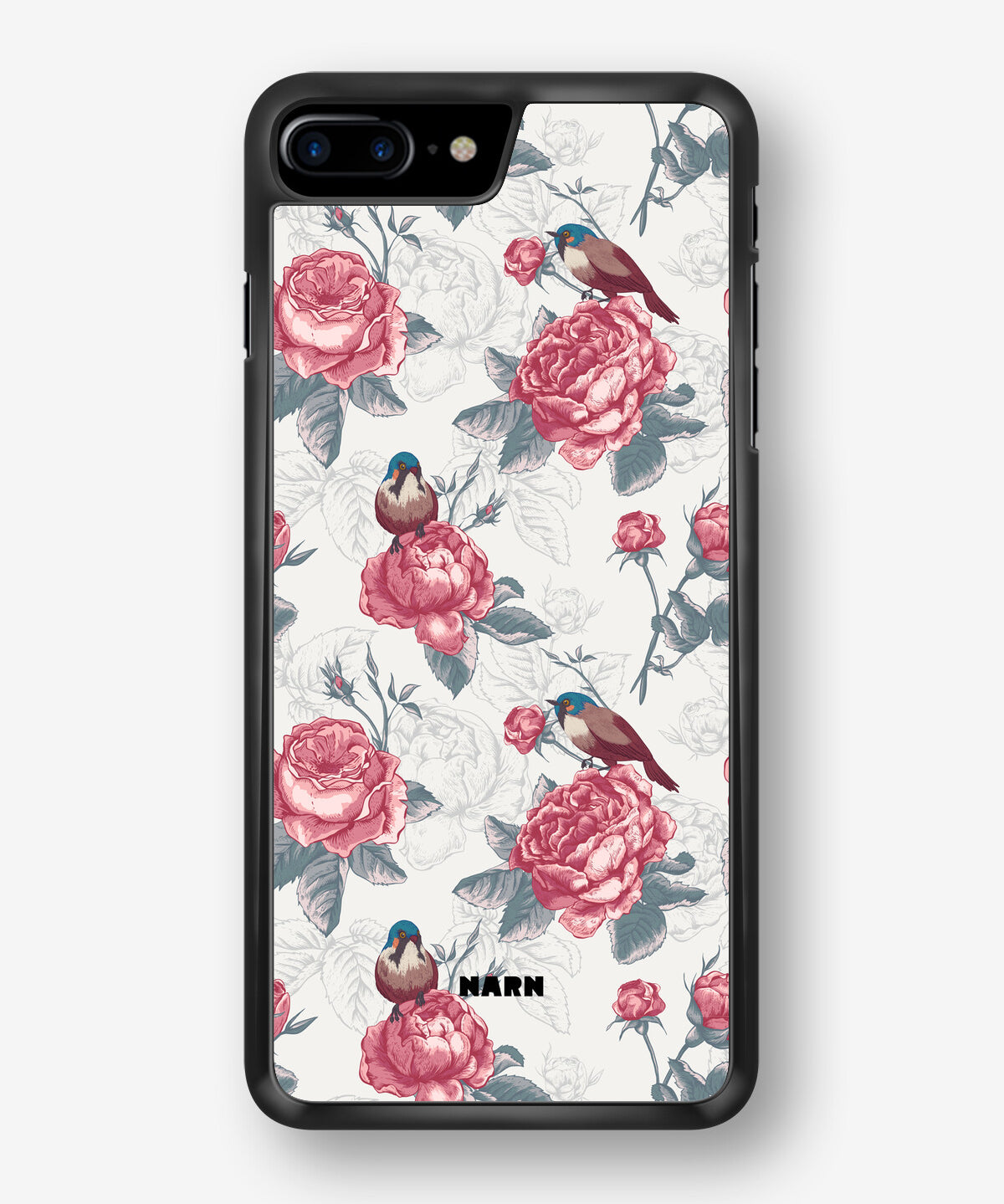 iPhone 6 / 6s Hard Case – Birds Among Roses - View 1