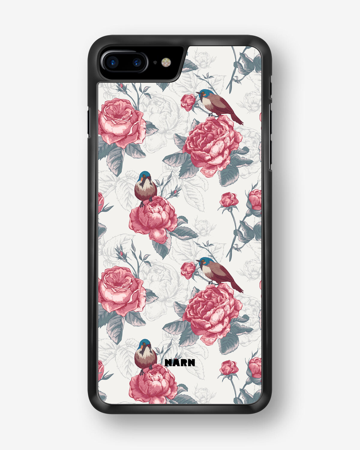 iPhone 6 / 6s Hard Case – Birds Among Roses - View 1