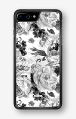 iPhone 6 / 6s Hard Case – Black & White Bloom - View 1