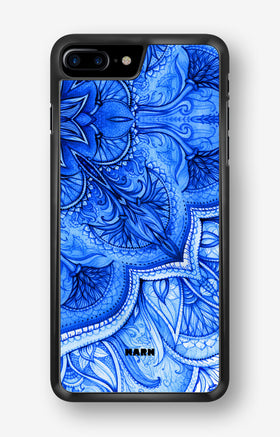 iPhone 6 / 6s Hard Case – Blue Vintage - View 1