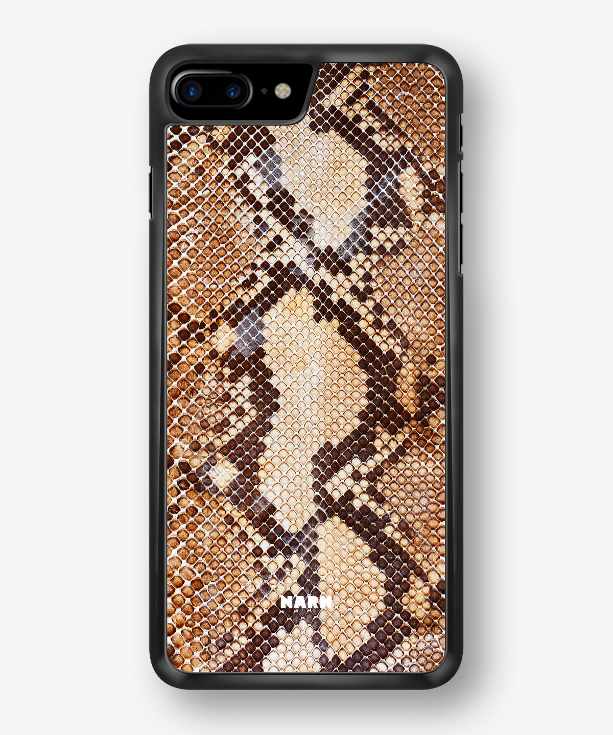 iPhone 6 / 6s Hard Case – Brown Snakeskin - View 1