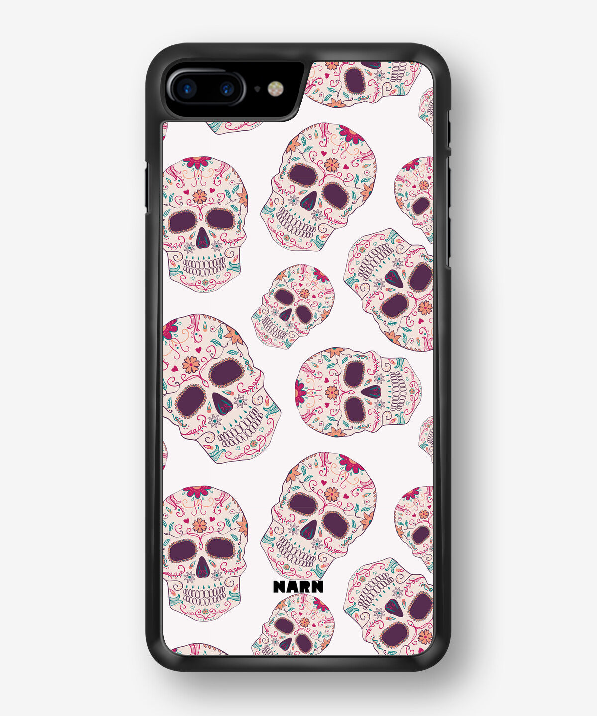 iPhone 6 / 6s Hard Case – Calavera Skulls - View 1