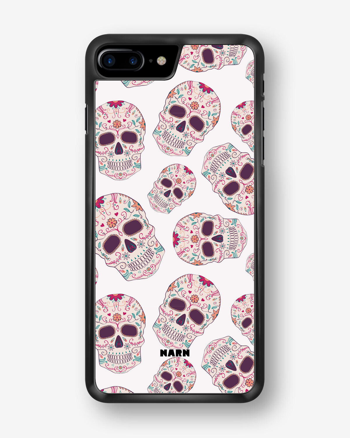 iPhone 6 / 6s Hard Case – Calavera Skulls - View 1