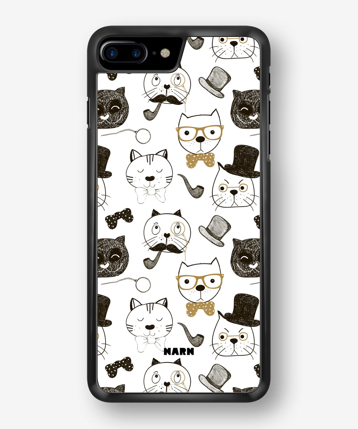 iPhone 6 / 6s Hard Case – Cartoon Cats - View 1