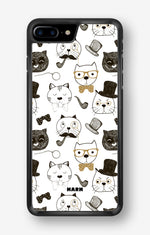 iPhone 6 / 6s Hard Case – Cartoon Cats - View 1