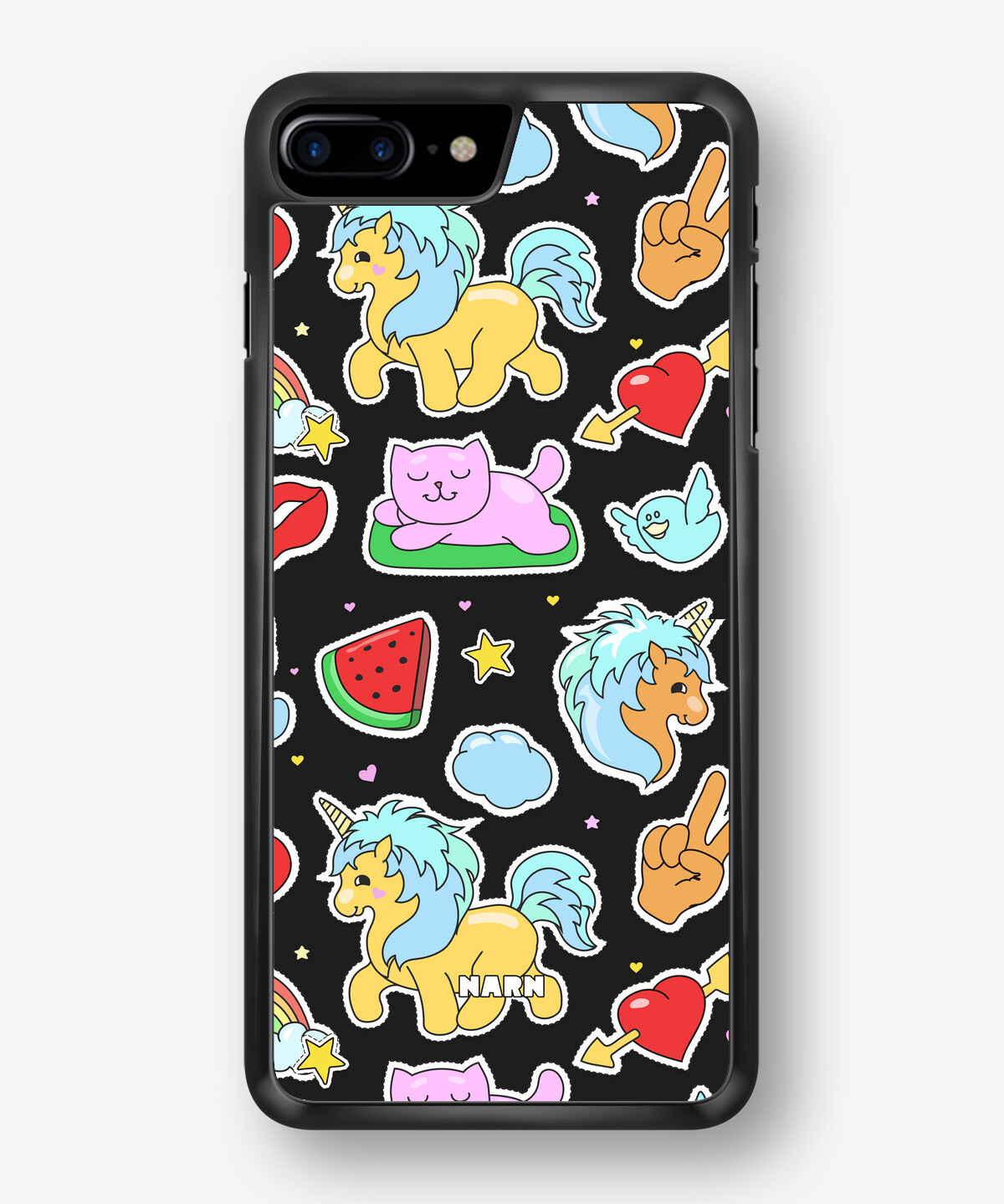 iPhone 6 / 6s Hard Case – Cute Stickers - View 1