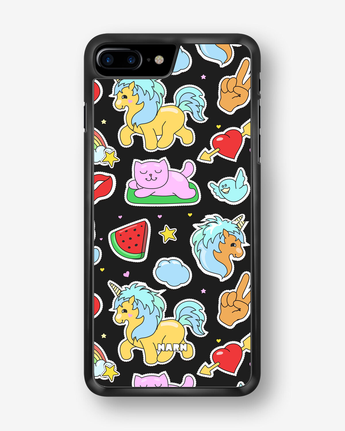 iPhone 6 / 6s Hard Case – Cute Stickers - View 1