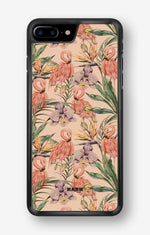 iPhone 6 / 6s Hard Case – Flamingos & Flowers - View 1