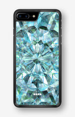 iPhone 6 / 6s Hard Case – Green Crystals - View 1