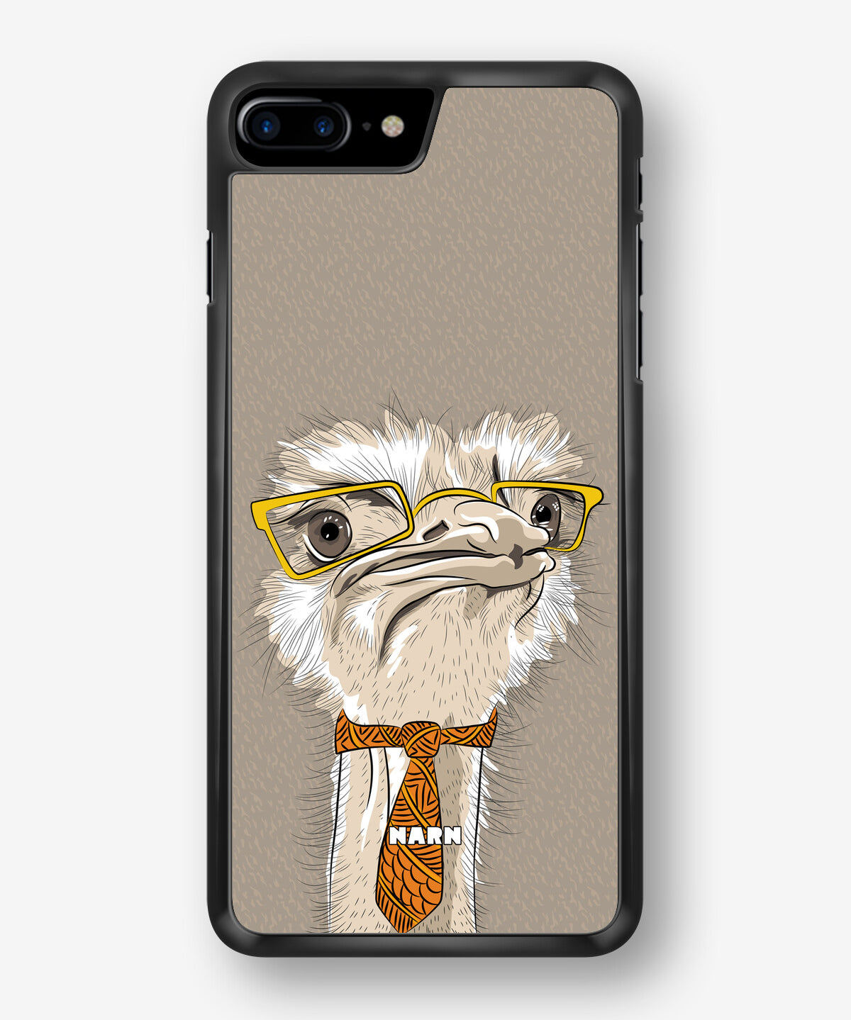 iPhone 6 / 6s Hard Case – Hipster Ostrich - View 1