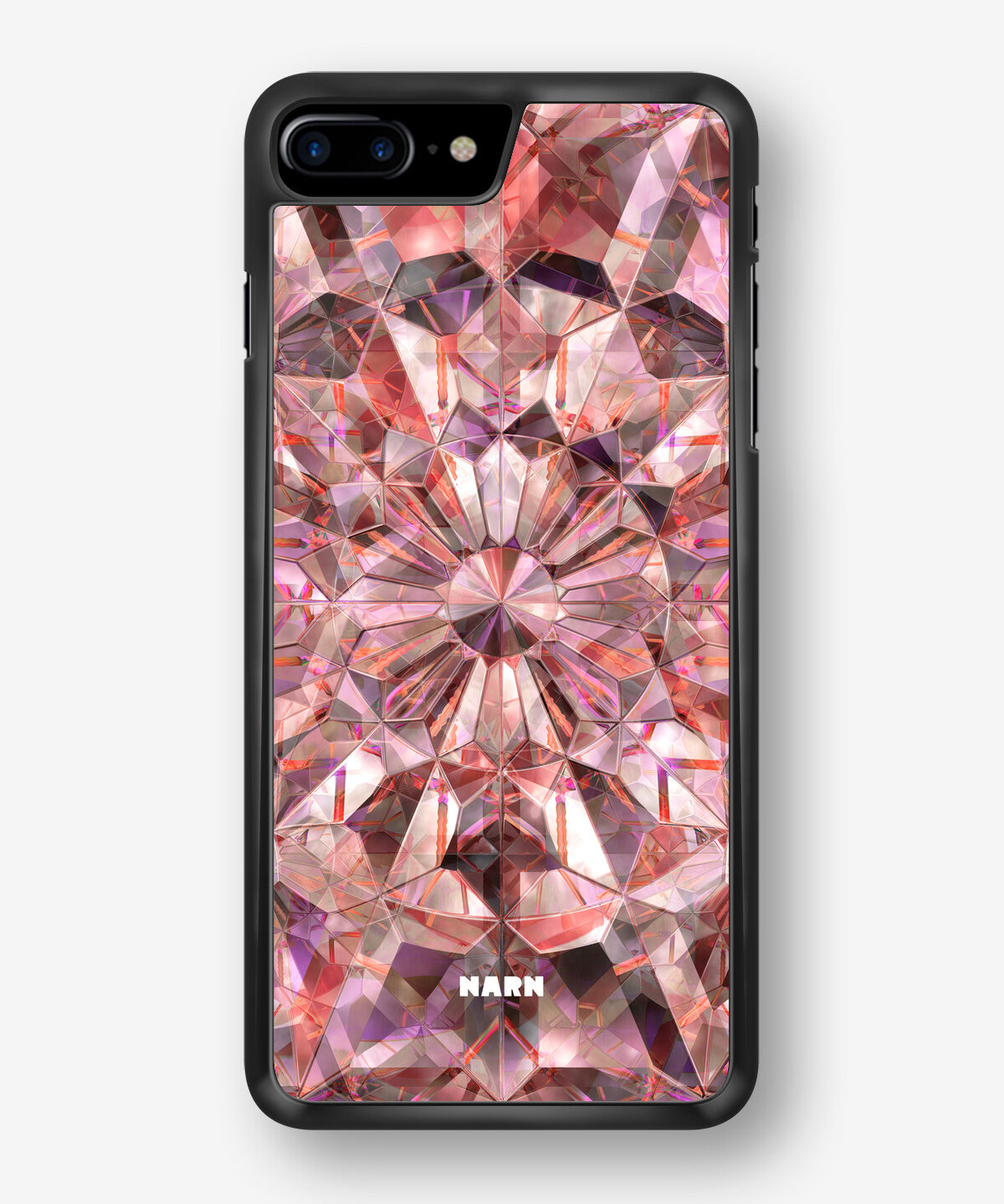 iPhone 6 / 6s Hard Case – Pink Crystals - View 1