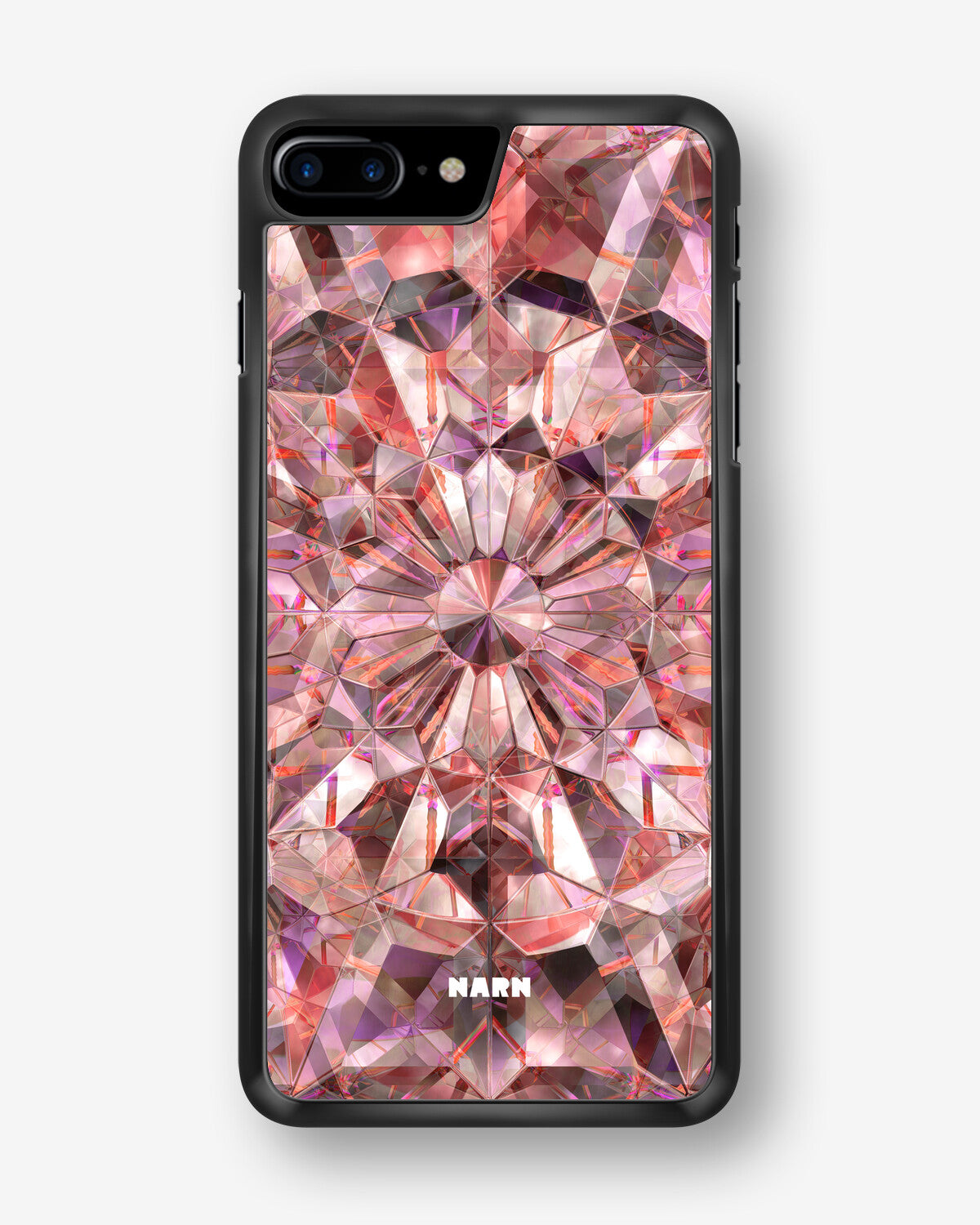 iPhone 6 / 6s Hard Case – Pink Crystals - View 1