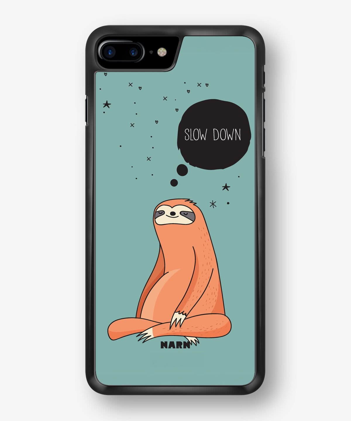 iPhone 6 / 6s Hard Case – Slow Down Sloth - View 1