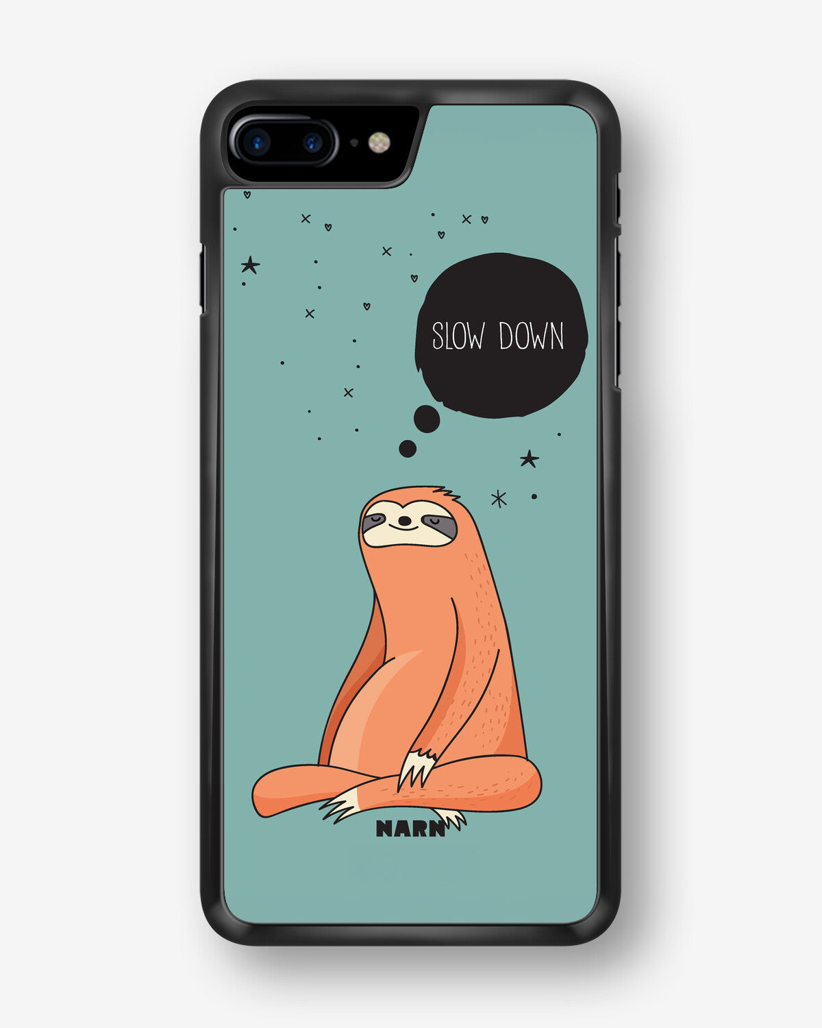 iPhone 6 / 6s Hard Case – Slow Down Sloth - View 1