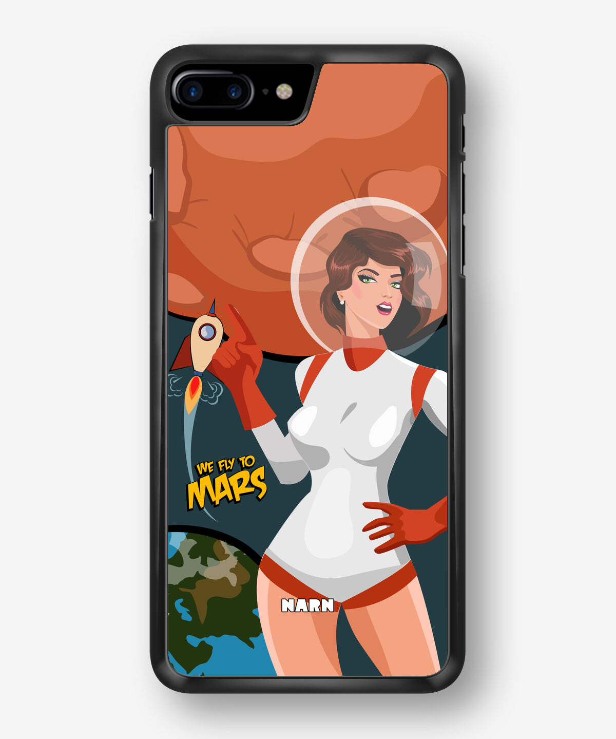 iPhone 6 / 6s Hard Case – We Fly To Mars - View 1