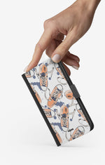 iPhone 6 / 6s Wallet Case - Apricot Sneakers - View 2