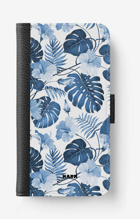 iPhone 6 / 6s Wallet Case - Blue Tropics - View 1