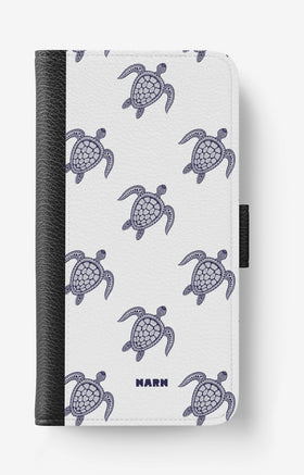 iPhone 6 / 6s Wallet Case - Blue Turtles - View 1