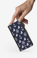 iPhone 6 / 6s Wallet Case - Deep Blue Voyage - View 2