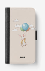 iPhone 6 / 6s Wallet Case - Flying Rabbit - View 1