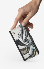 iPhone 6 / 6s Wallet Case - Golden Swirl - View 2