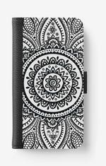 iPhone 6 / 6s Wallet Case - Henna Mandala - View 1