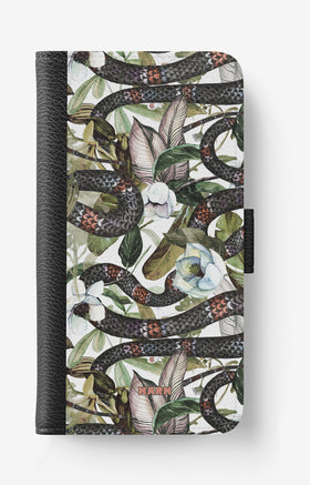 iPhone 6 / 6s Wallet Case - Jungle Snake - View 1