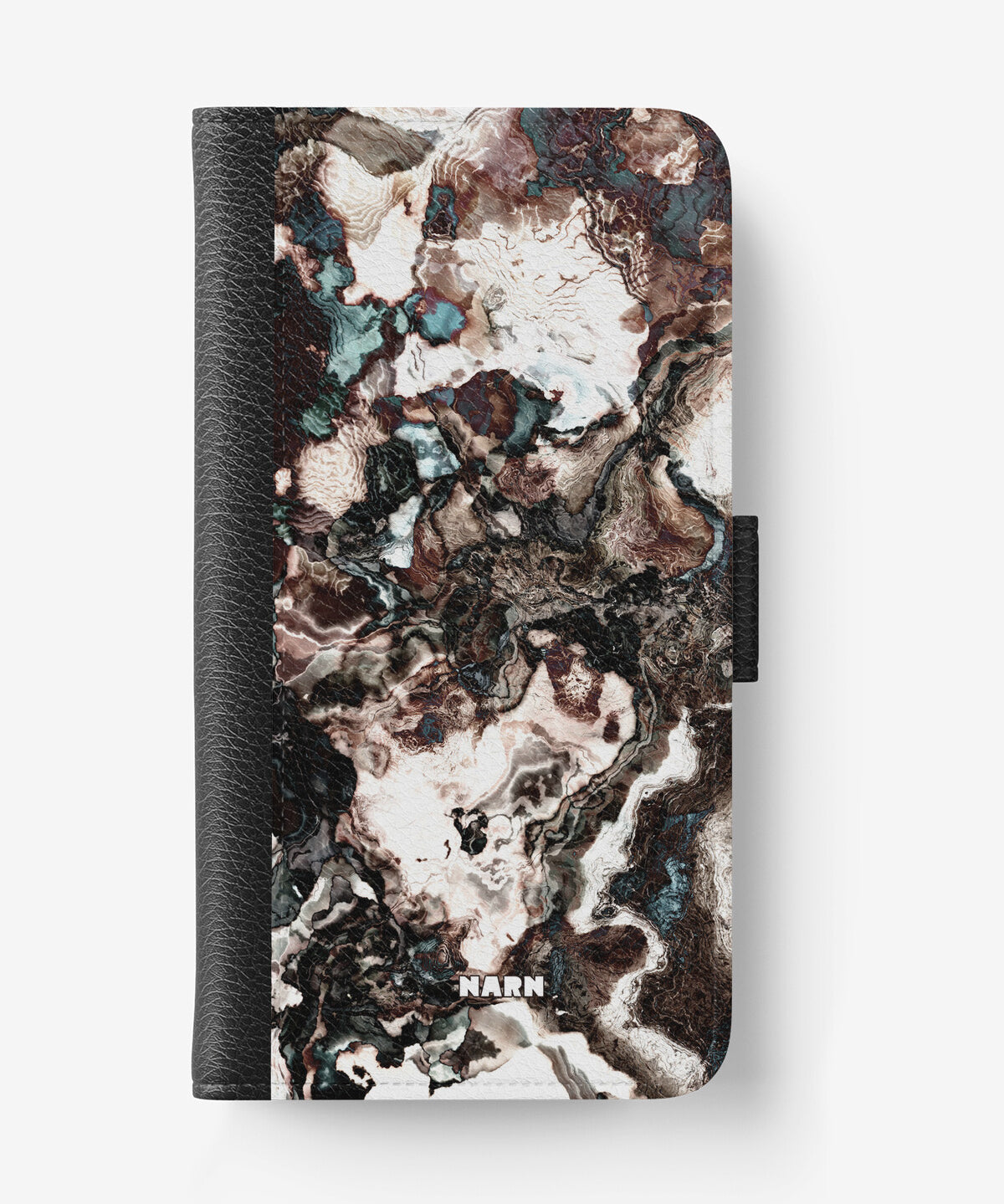 iPhone 6 / 6s Wallet Case - Marble Brown - View 1
