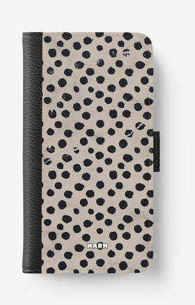 iPhone 6 / 6s Wallet Case - Marble Dots - View 1