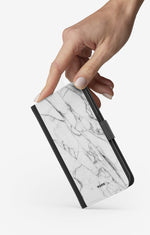 iPhone 6 / 6s Wallet Case - Milky Marble - View 2