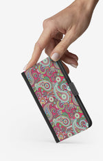 iPhone 6 / 6s Wallet Case - Paisley Paradise - View 2