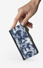 iPhone 6 / 6s Wallet Case - Tie Dye Blue - View 2