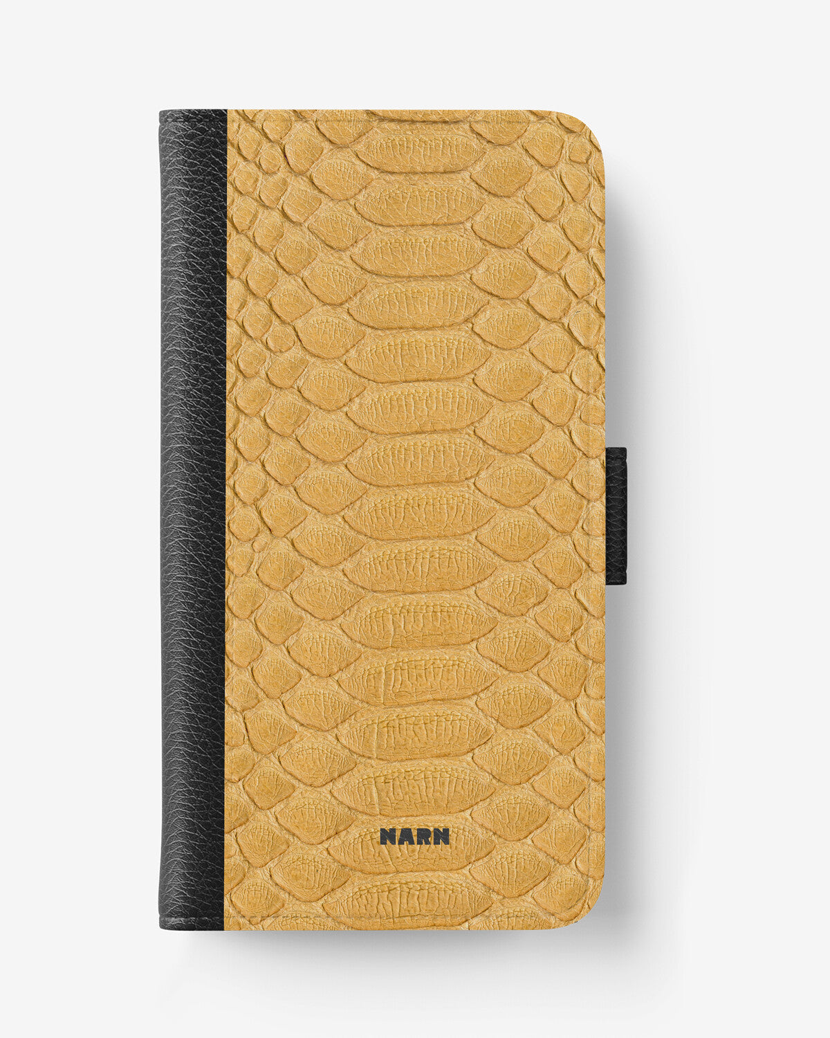 iPhone 6 / 6s Wallet Case - Yellow Snake - View 1