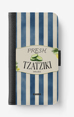 iPhone 6 / 6s Wallet Case - Greek Blues - View 1