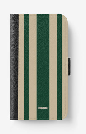 iPhone 6 / 6s Wallet Case - Vert Stripe - View 1