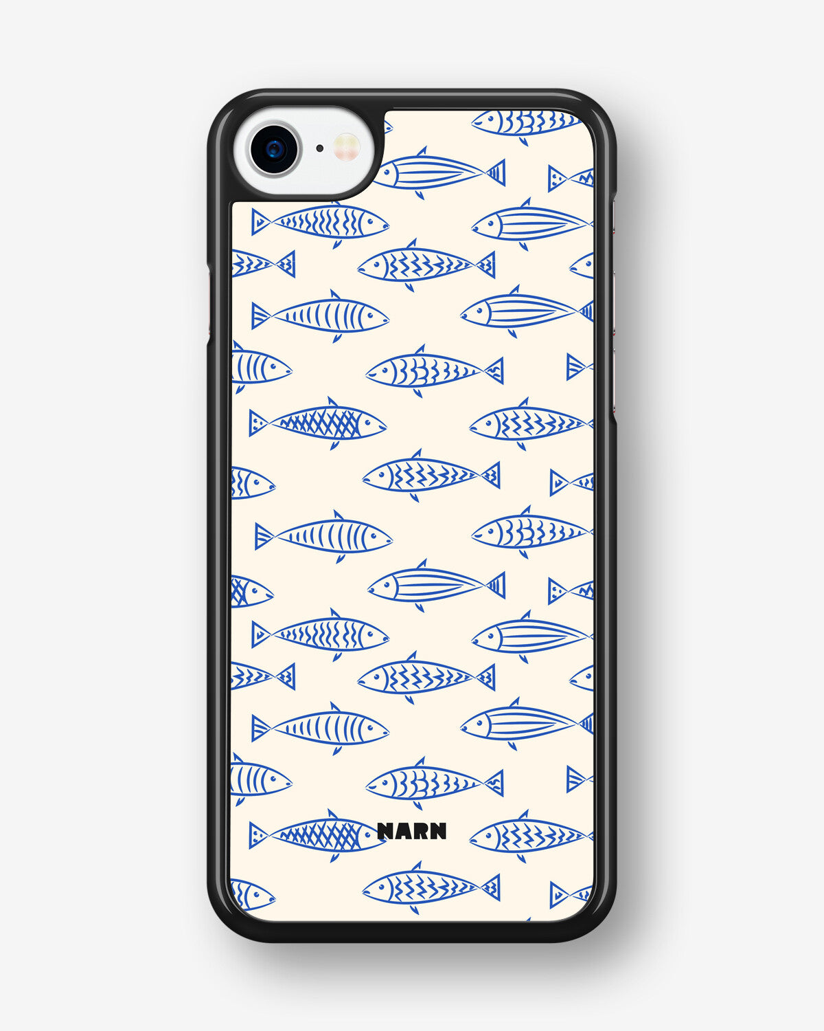 iPhone 7 / iPhone 8 Hard Case – Blue Catch - View 1