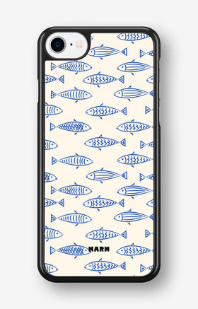 iPhone 7 / iPhone 8 Hard Case – Blue Catch - View 1