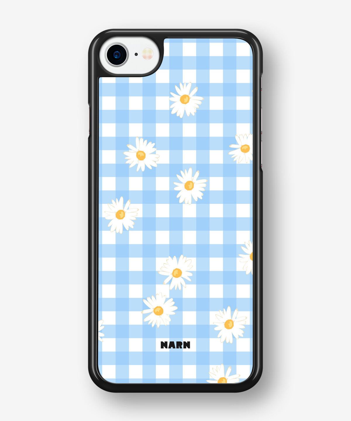 iPhone 7 / iPhone 8 Hard Case – Blue Daisies - View 1