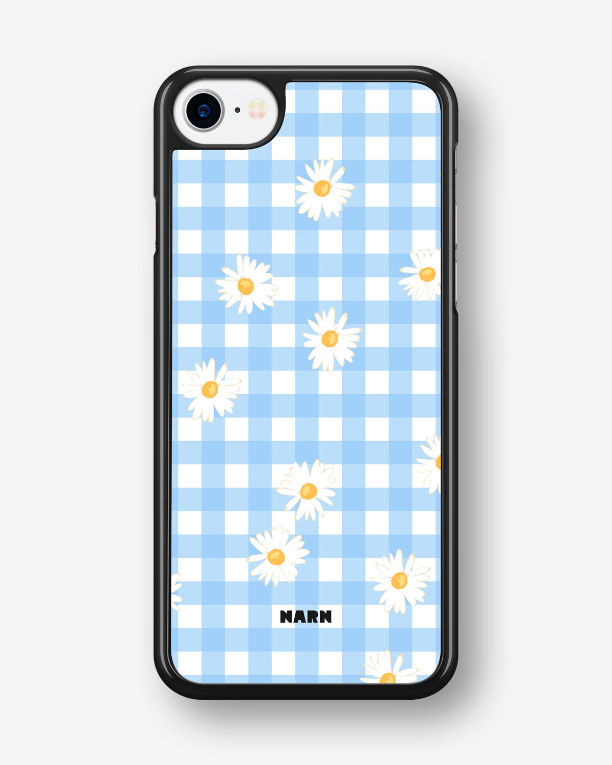 iPhone 7 / iPhone 8 Hard Case – Blue Daisies - View 1