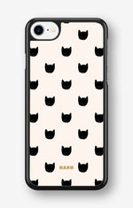 iPhone 7 / iPhone 8 Hard Case – Kitty Dots - View 1