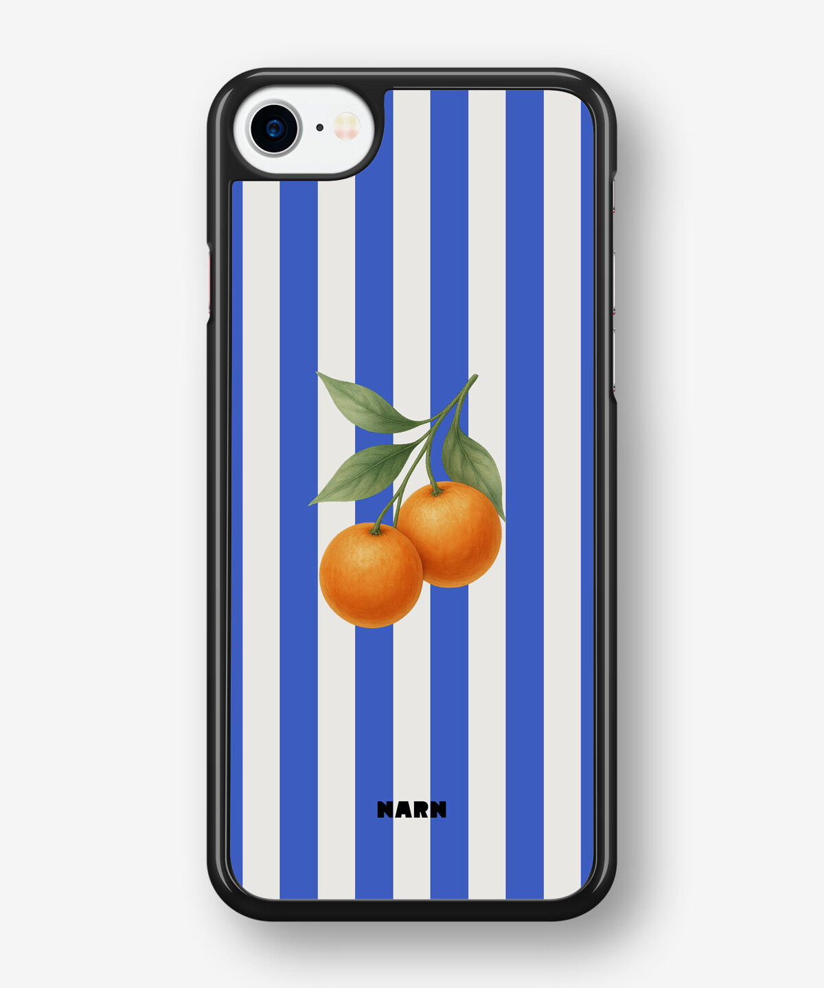 iPhone 7 / iPhone 8 Hard Case – Orange Stripes - View 1