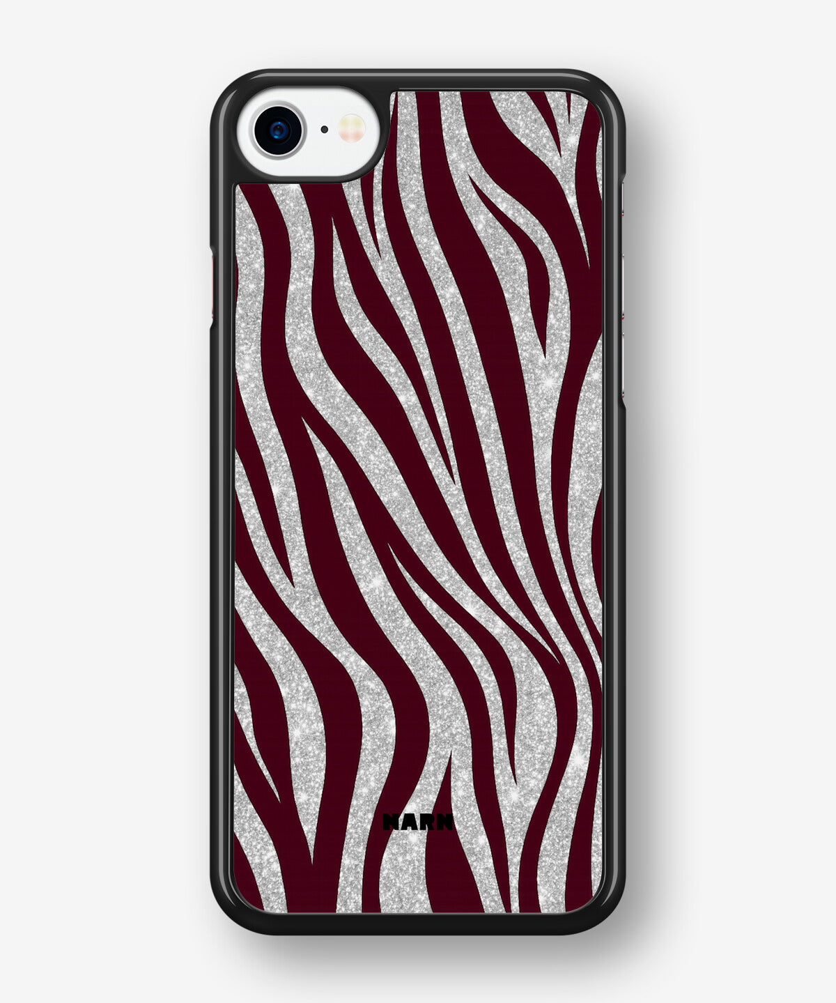 iPhone 7 / iPhone 8 Hard Case – Velvet Zebra - View 1
