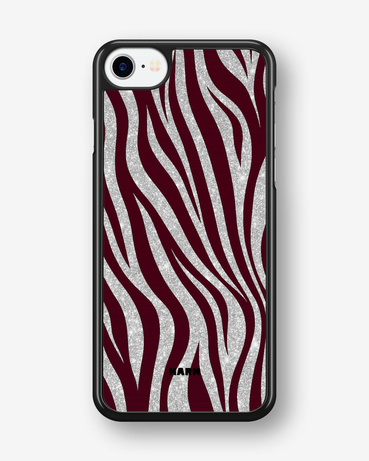 iPhone 7 / iPhone 8 Hard Case – Velvet Zebra - View 1
