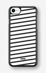 iPhone 7 / iPhone 8 Hard Case – Black Stripes - View 1