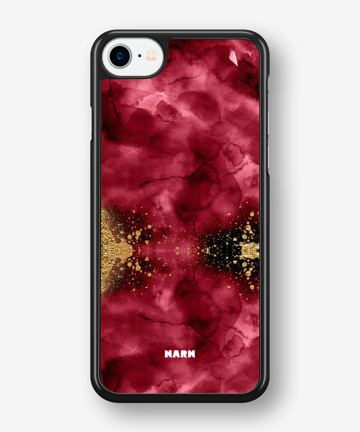 iPhone 7 / iPhone 8 Hard Case – Burgendy Shimmer - View 1