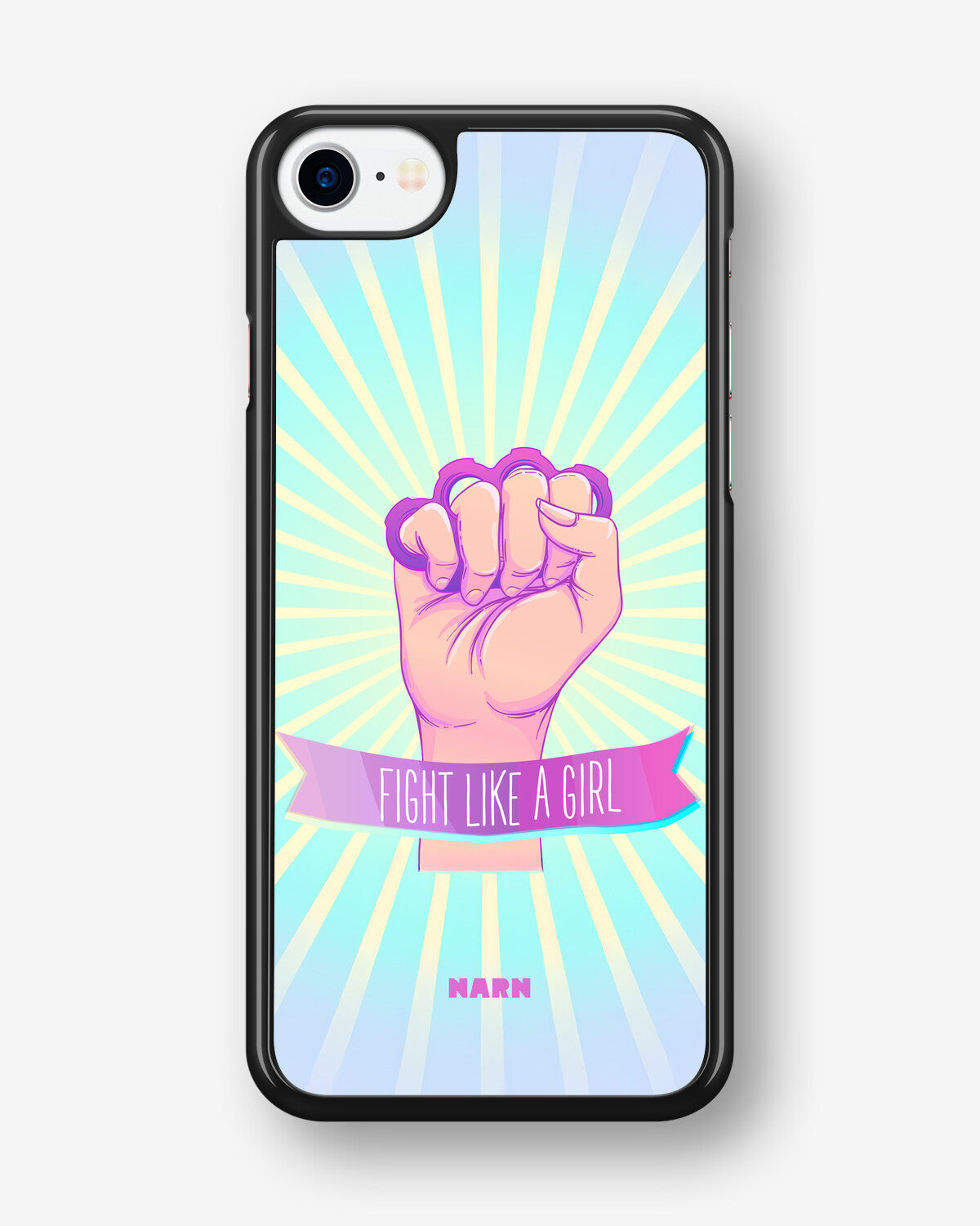 iPhone 7 / iPhone 8 Hard Case – Fight Like A Girl - View 1