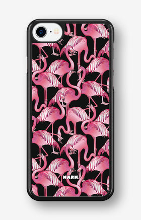 iPhone 7 / iPhone 8 Hard Case – Flamingos - View 1