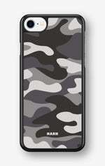 iPhone 7 / iPhone 8 Hard Case – Grey Camo - View 1